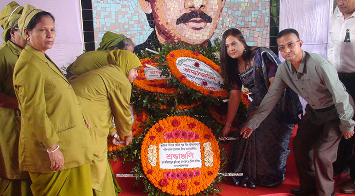 গোপালগঞ্জে নানা আয়োজনে শেখ কামালের জন্মবার্ষিকী উদযাপন